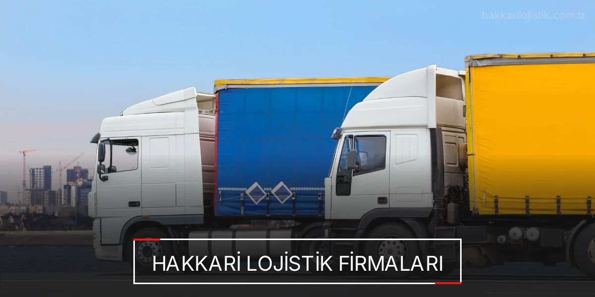 İstanbul Hakkari Lojistik Hızlı Teslimat ve Güvenli Depolama